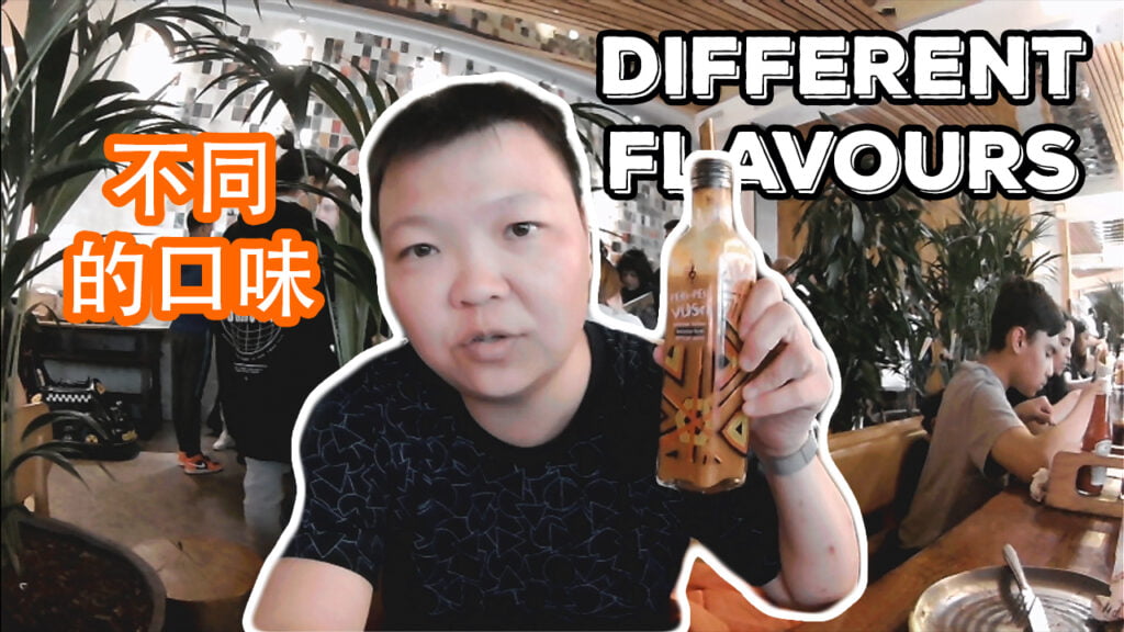 Nandos Different Flavours