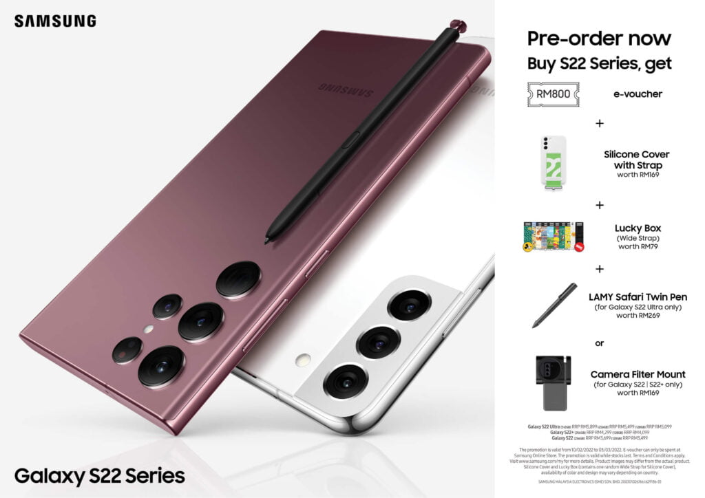 Samsung Galaxy S22 Pre Order