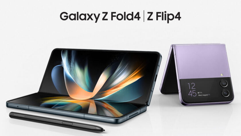 Galaxy Z Flip4 and Galaxy Z Fold4_KV