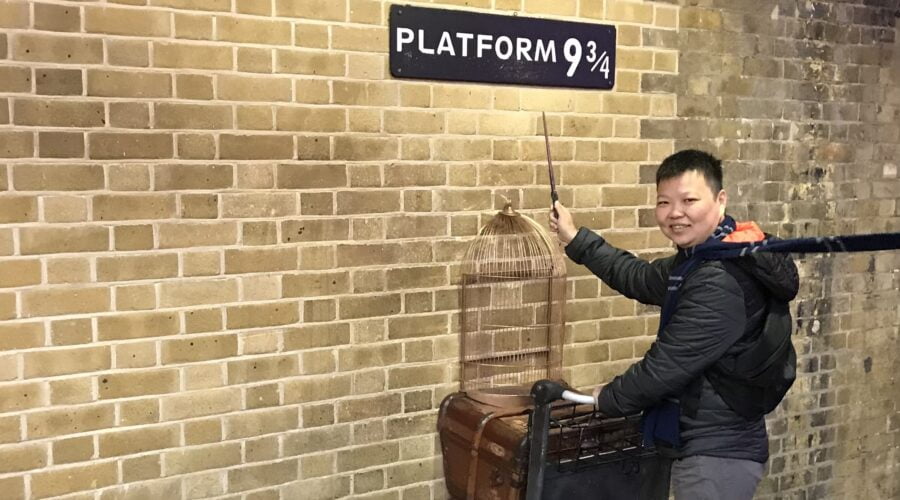 Harry Porter's Platform 9 3/4 King's Cross