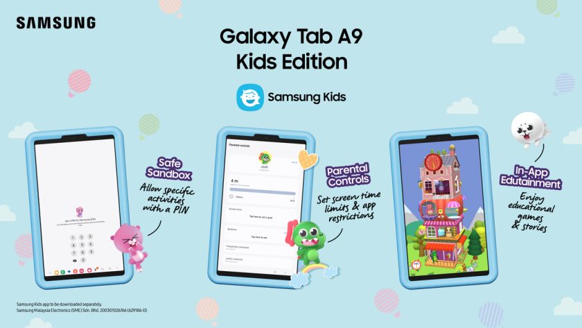 Galaxy Tab A9 Kids Edition